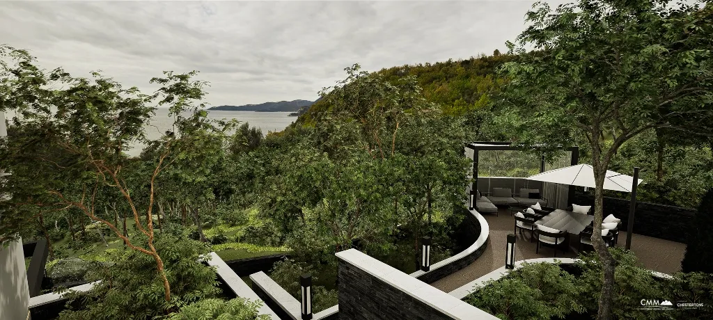 4 Stadthäuser zum Verkauf in einem Komplex in Rezevici, in der Nähe von Budva