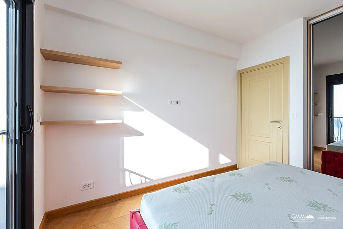 Apartment mit einem Schlafzimmer in ruhiger Lage mit Meerblick