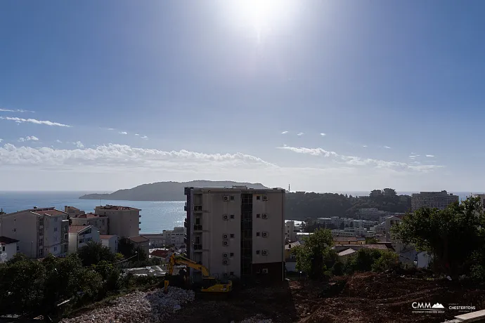 Ein-Zimmer-Wohnung mit Garage, Bečići