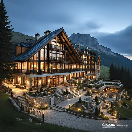 Exklusiver Wellness- und Wohn-Tourismuskomplex – Žabljak / Durmitor