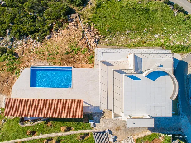 Privater Meerblick in der Villa Krimovice