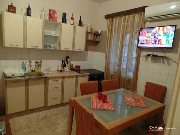 Apartment mit einem Schlafzimmer und Meerblick in der historischen Stadt Perast