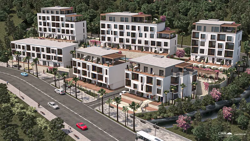 Wunderschöne Apartments im Tivat-Komplex