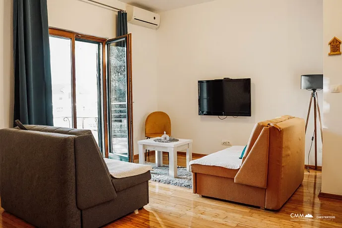 Apartment in Risan 65m2 mit einem Schlafzimmer in der Nähe des Meeres