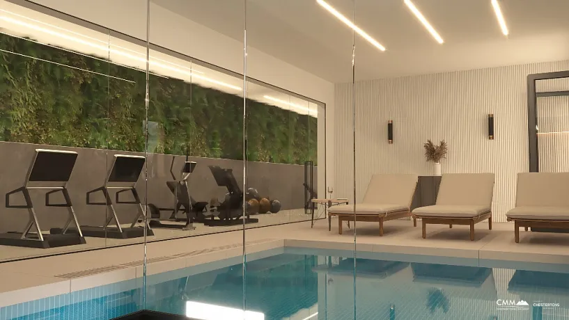 Luxuriöse Villen im Pine Village-Komplex. Authentisches Resort & Spa-Konzept