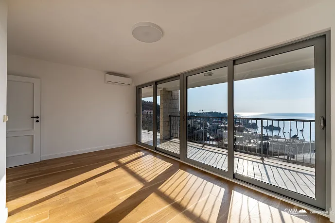 160 m² Wohnung mit Panoramablick auf das Meer — Pržno, Budva Riviera