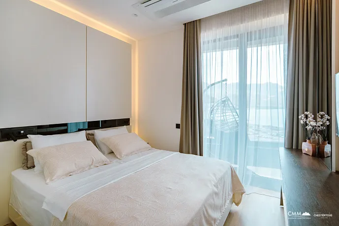 Neue Wohnanlage in erster Linie, Becici