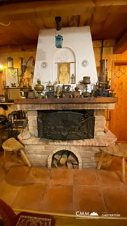 Haus im Norden Montenegros in der Stadt Zabljak