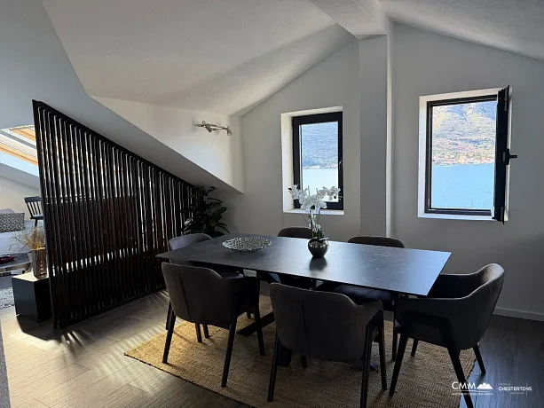Luxuriöses Penthouse mit atemberaubendem Meerblick – Dobrota, Montenegro