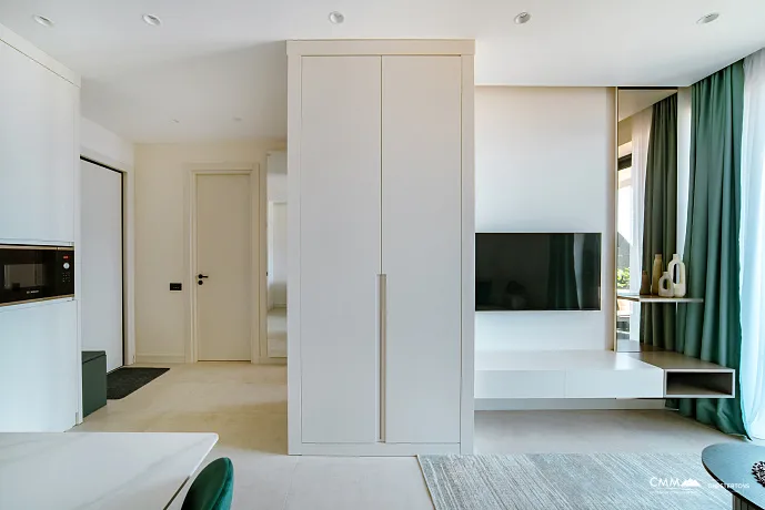 Neue Wohnanlage in erster Linie, Becici