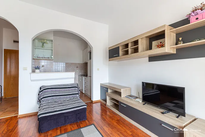 Studio-Apartment 34 m² mit Meerblick und Terrasse — Petrovac