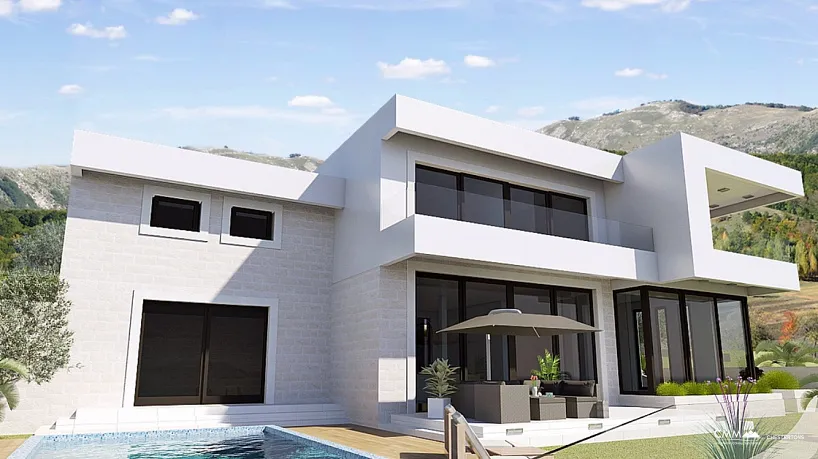 Zu verkaufen Villa mit Panoramablick auf das Meer in Blizikuce 