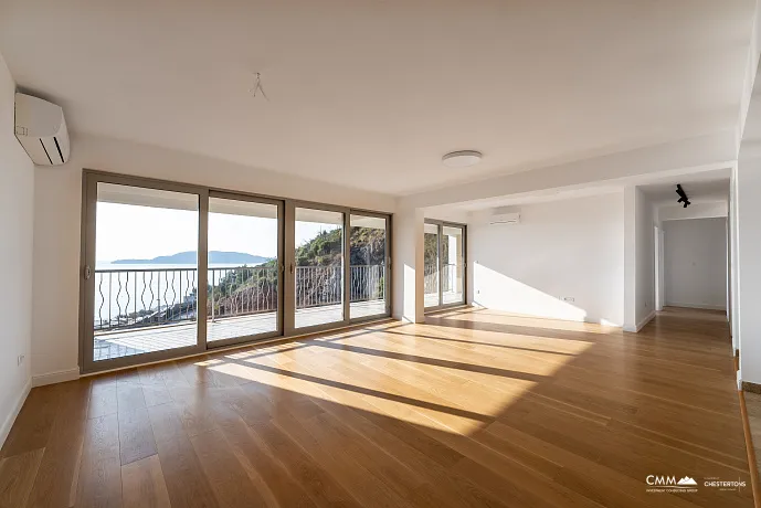 160 m² Wohnung mit Panoramablick auf das Meer — Pržno, Budva Riviera