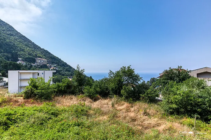 61m² große 2-Zimmer-Wohnung mit Meerblick – Seoce, Budva