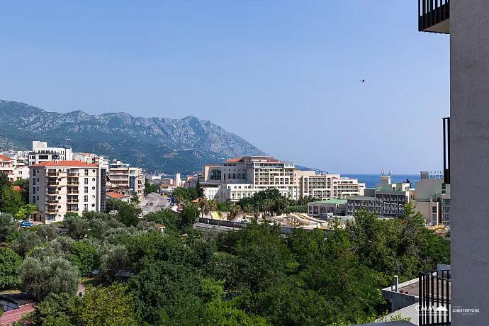 Einzimmerwohnung in Bečići, 64m²