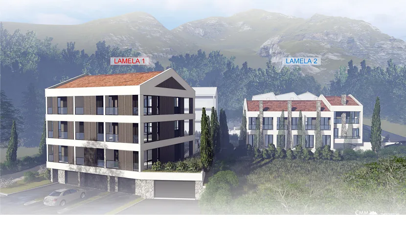 Apartmentkomplex in Donja Lastva