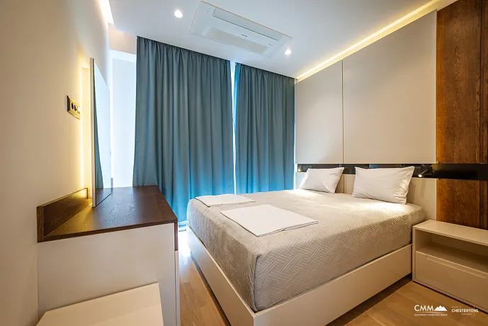 Neue Wohnanlage in erster Linie, Becici