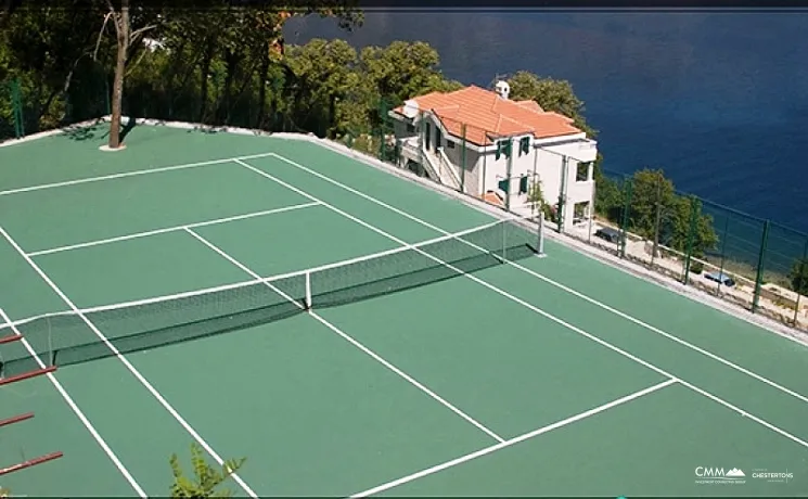 Apartment mit drei Schlafzimmern und Meerblick, mit Swimmingpool