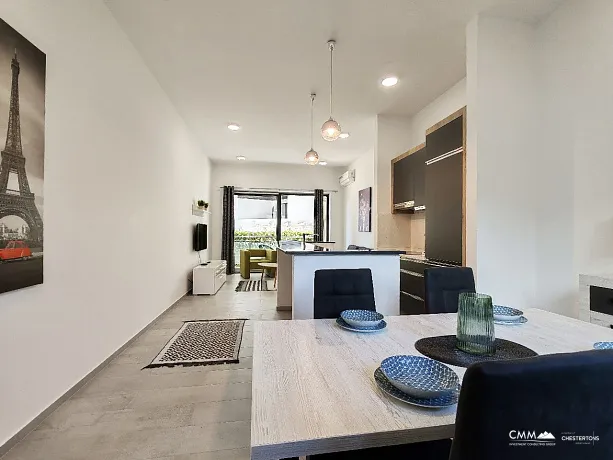 Moderne Wohnung in Bečići – 56,89 m²