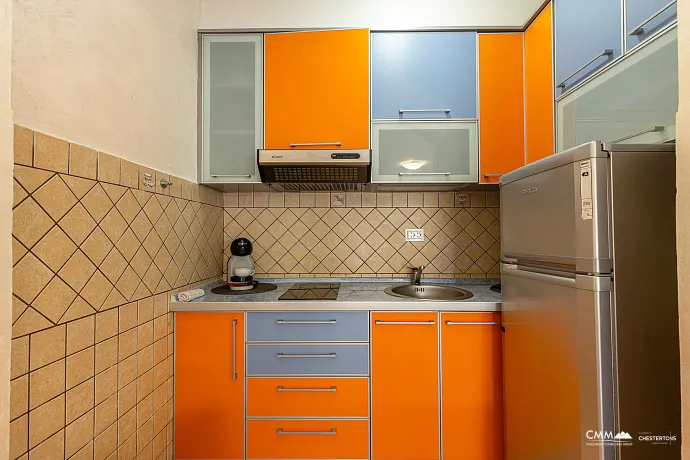 Moderne Wohnung in Pržno, 46 m², in Meeresnähe