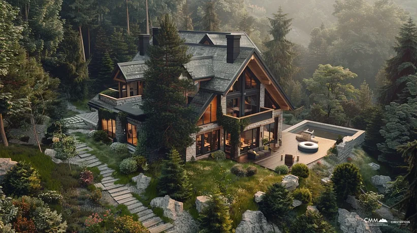 Exklusiver Wellness- und Wohn-Tourismuskomplex – Žabljak / Durmitor