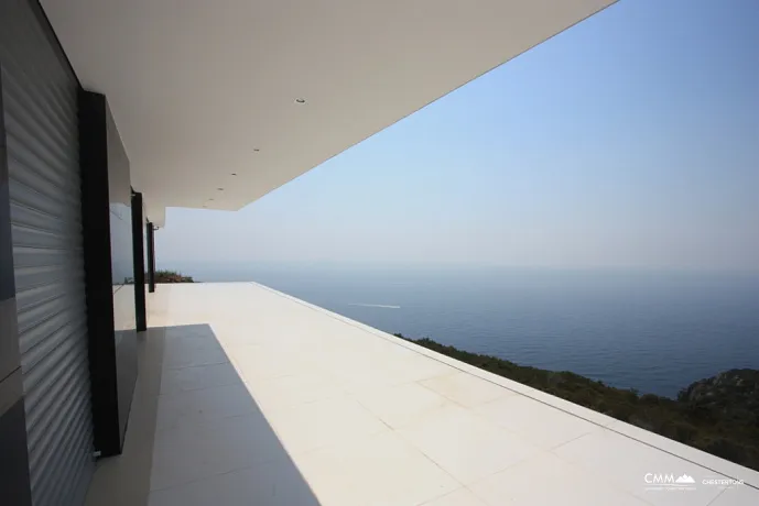 Privater Meerblick in der Villa Krimovice
