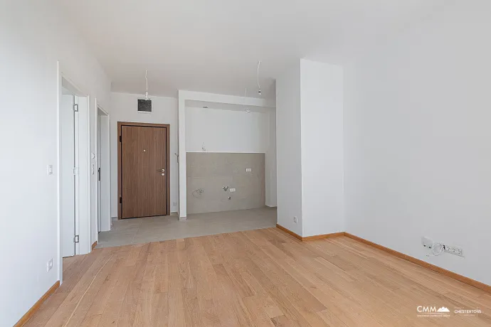 Ein-Zimmer-Wohnung mit Garage, Bečići