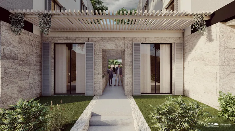 Wohnungen in einem im Bau befindlichen Komplex in Kotor