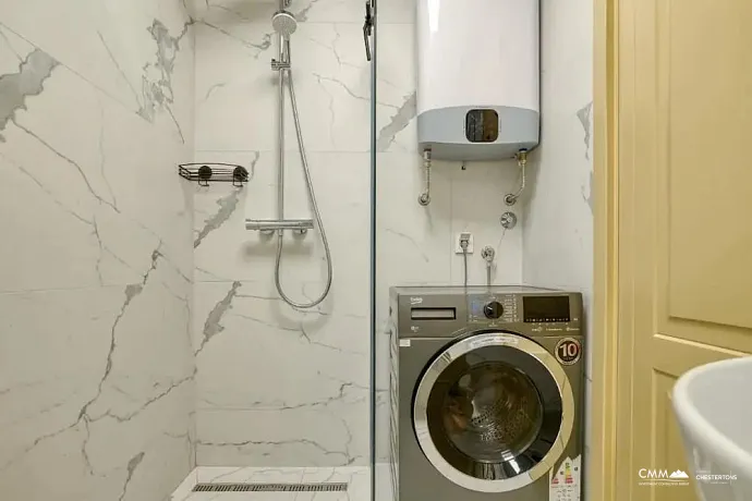 3-Zimmer-Wohnung, 90 m², Blizikuće — Blick auf Sveti Stefan