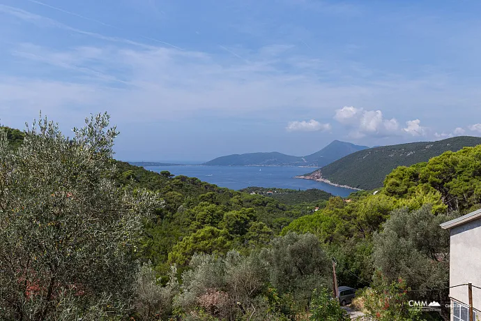 Elegantes Haus mit atemberaubendem Blick auf die Bucht von Kotor in Herceg Novi
