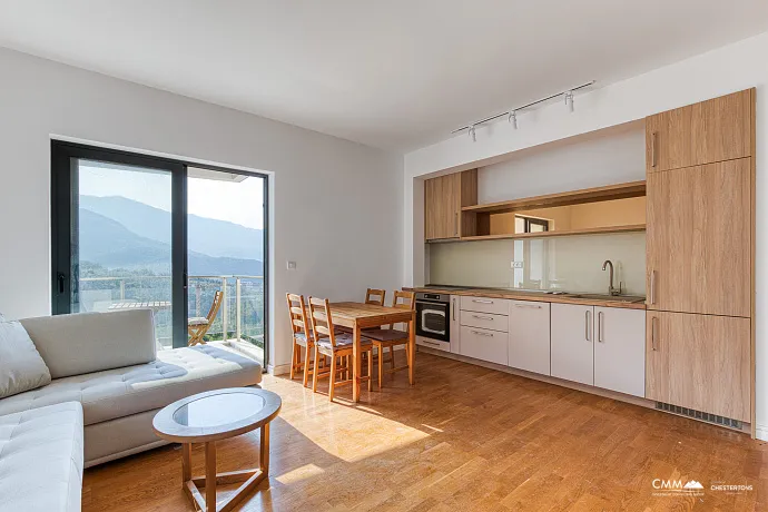 Moderne Wohnung 52m2 mit Meerblick – Bečići