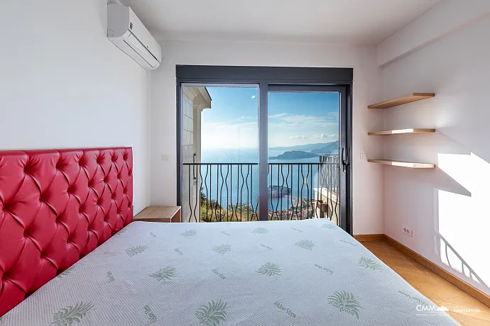 Apartment mit einem Schlafzimmer in ruhiger Lage mit Meerblick