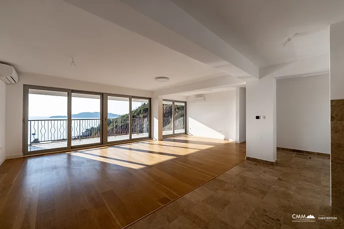 160 m² Wohnung mit Panoramablick auf das Meer — Pržno, Budva Riviera