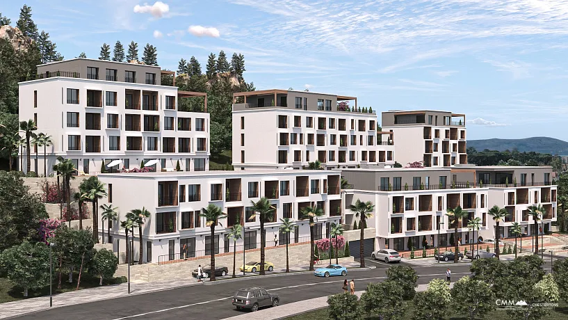 Wunderschöne Apartments im Tivat-Komplex