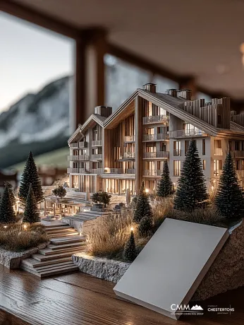 Exklusiver Wellness- und Wohn-Tourismuskomplex – Žabljak / Durmitor