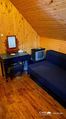 Haus im Norden Montenegros in der Stadt Zabljak