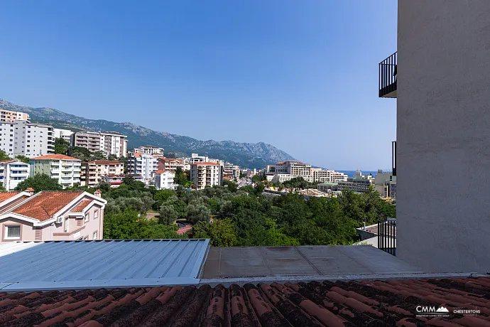 Einzimmerwohnung in Bečići, 64m²