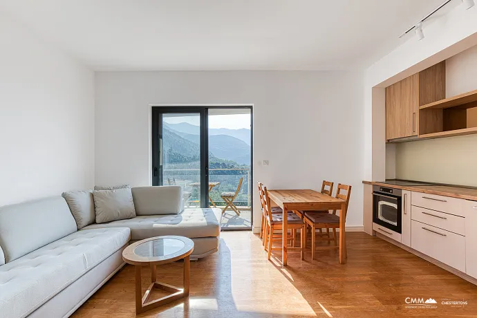 Moderne Wohnung 52m2 mit Meerblick – Bečići