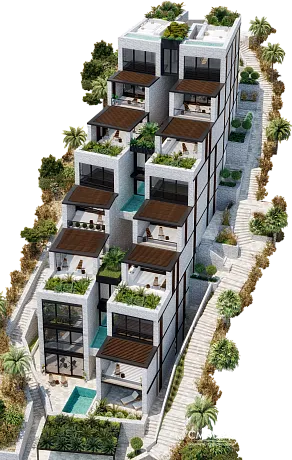 Luxuswohnungen mit Meerblick – Ulcinj