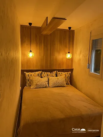 Moderne Wohnung in Pržno, 46 m², in Meeresnähe