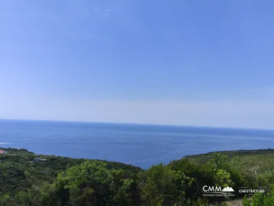 Baugrundstück mit Meerblick in der Gegend von Zagora