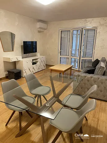 Moderne Wohnung in Pržno, 46 m², in Meeresnähe