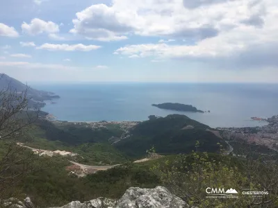 Grundstück zum Verkauf in Lapcici mit Panoramablick auf das Meer