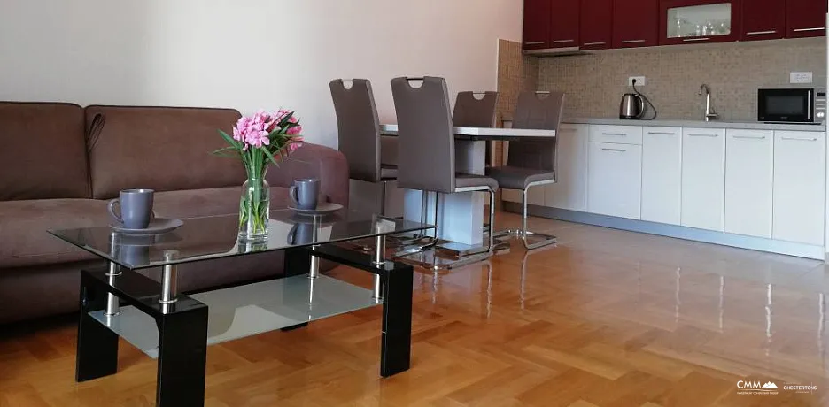 Gemütliche Wohnung mit Meerblick in Bečići