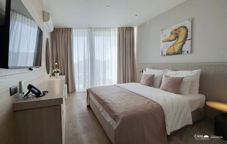 Luxuriöse Wohnungen am Meer in Becici, Budva