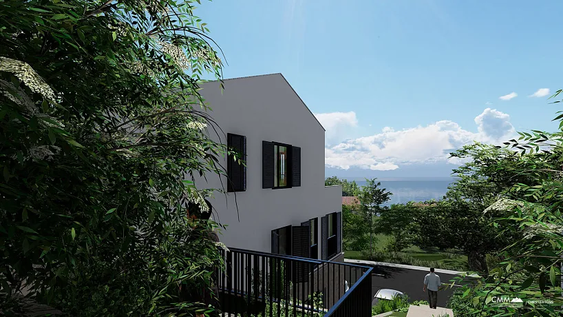 Wohnung in einer luxuriösen Villa in Meeresnähe