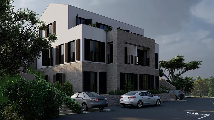 Wohnung in einer luxuriösen Villa in Meeresnähe