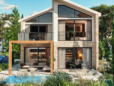 Exklusive Villen mit Meerblick