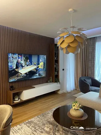 3-Zimmer-Wohnung mit Meerblick in Bečići — Neubau, Garage inklusive