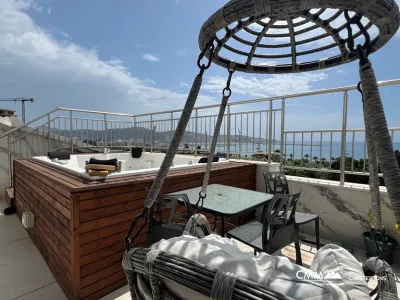 Apartment 144m2 mit zwei Schlafzimmern und Meerblick in Bar